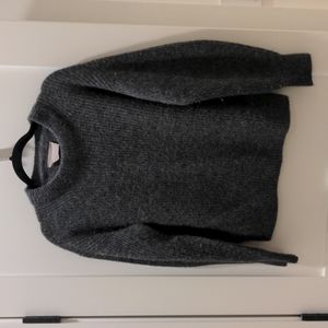 Grey Everlane alpaca crew neck sweater, women's size small